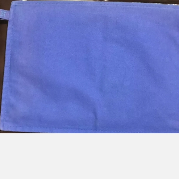 HERMES  BORA BORA MM POUCH CANVAS PURSE BAG - Picture 6 of 12